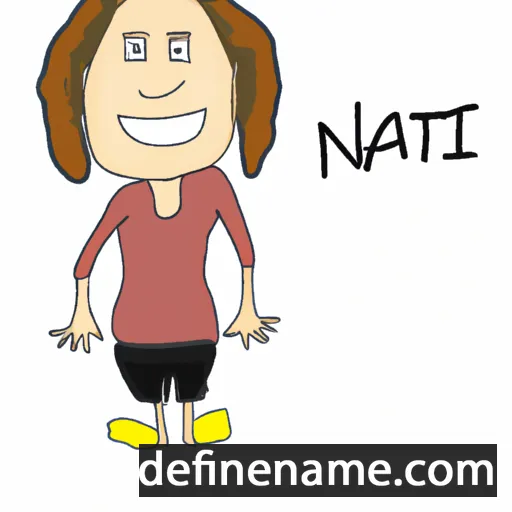 cartoon of the name Nat