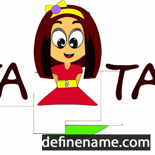 cartoon of the name Nata