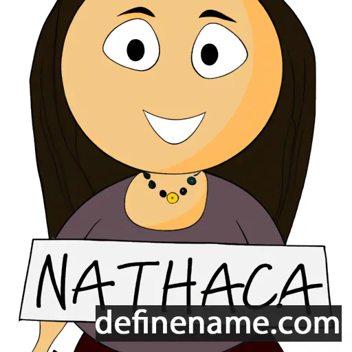 cartoon of the name Natacha