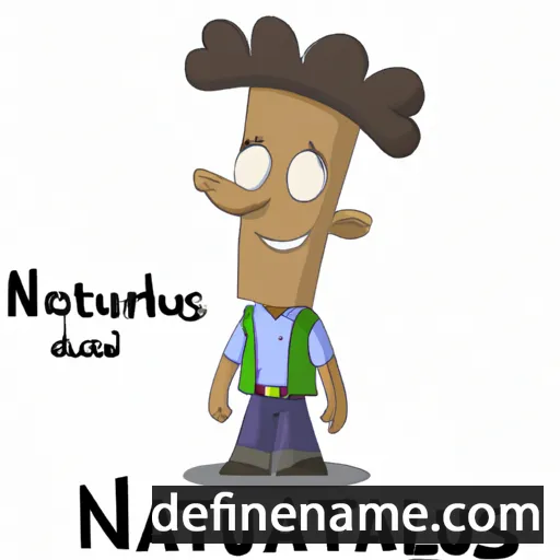 cartoon of the name Natalius