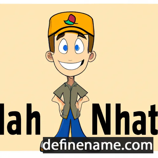 cartoon of the name Nathan