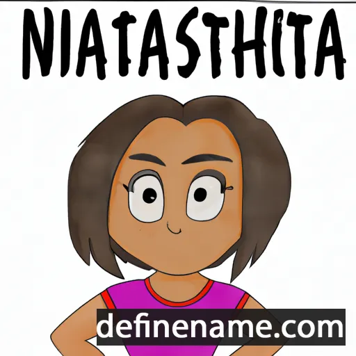 Natisha cartoon