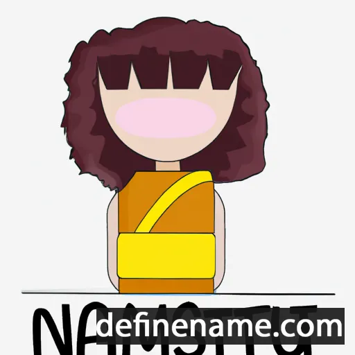 cartoon of the name Natsumi