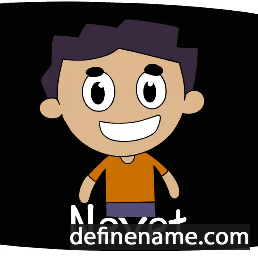 cartoon of the name Navneet