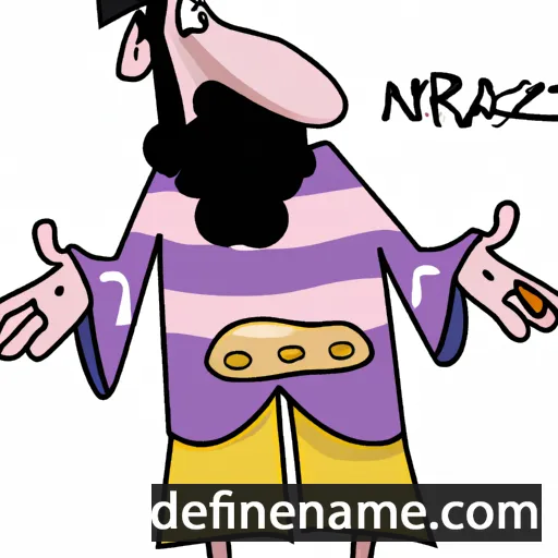 cartoon of the name Nazarenus