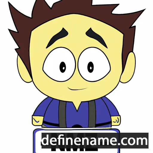 cartoon of the name Nazım