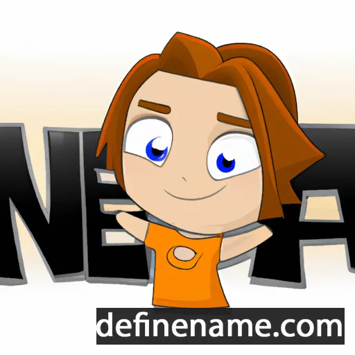 cartoon of the name Nea