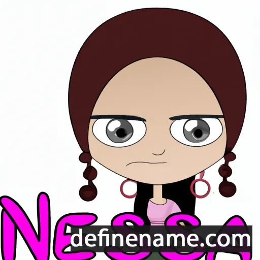 Neassa cartoon