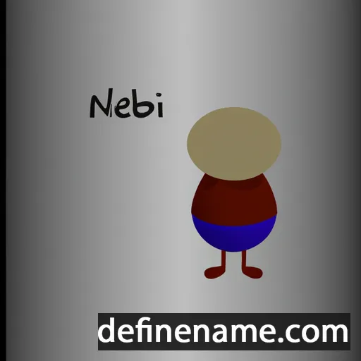 cartoon of the name Nebil