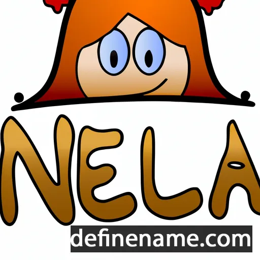 cartoon of the name Necla