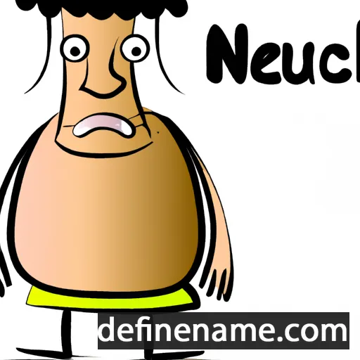 cartoon of the name Neculai