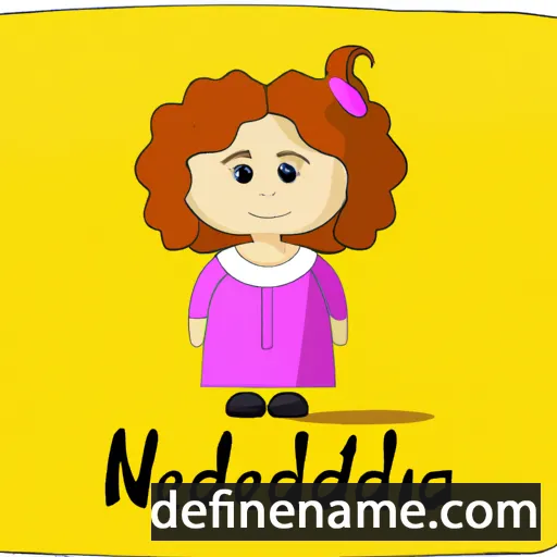 cartoon of the name Nedelya