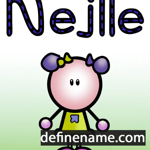 cartoon of the name Neeltje