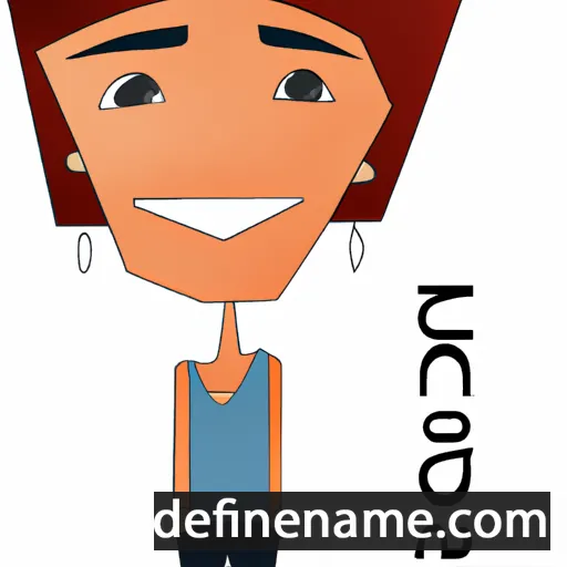 cartoon of the name Negin