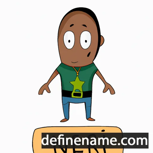 cartoon of the name Nehir