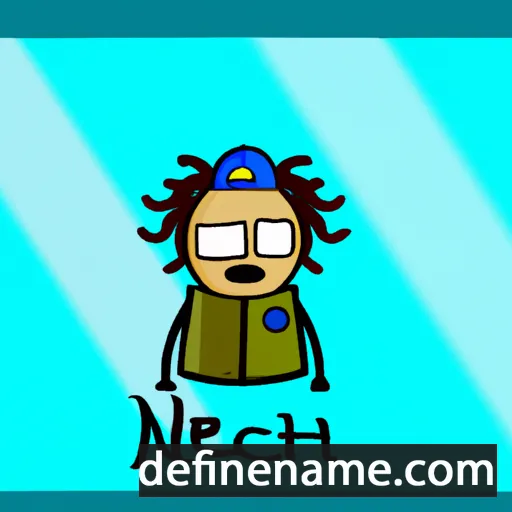 cartoon of the name Nehuén