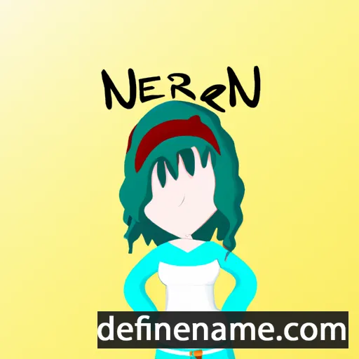 cartoon of the name Neirin