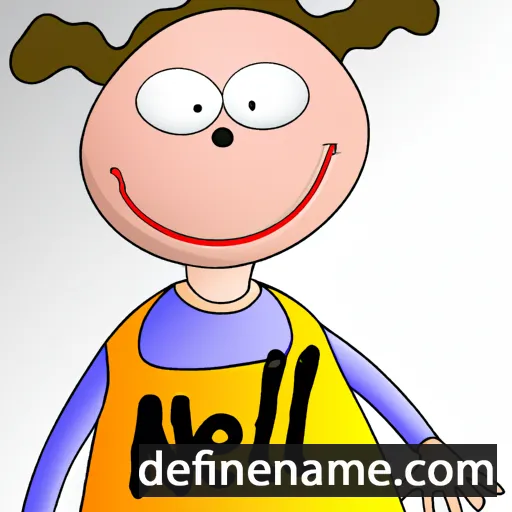 cartoon of the name Nell