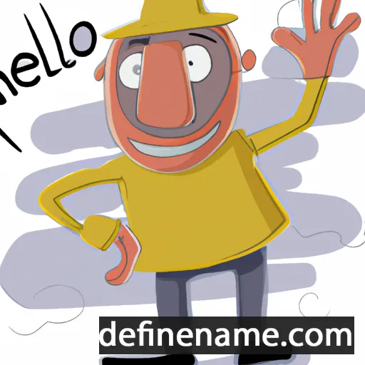 cartoon of the name Nello