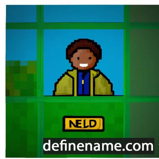 cartoon of the name Nelson