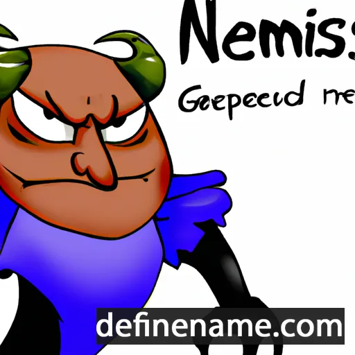 cartoon of the name Nemesis