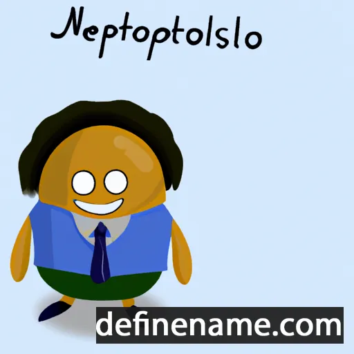 Neoptolemos cartoon