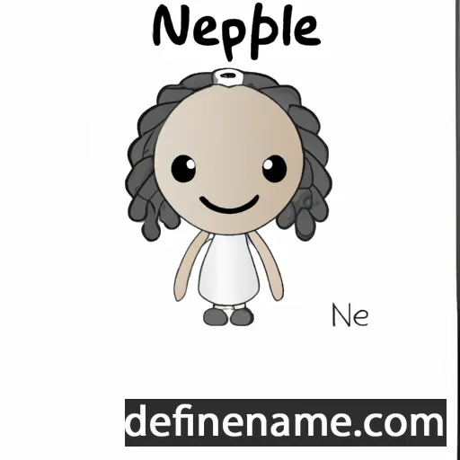 cartoon of the name Nephele