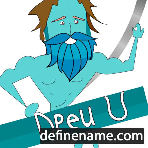 cartoon of the name Neptune