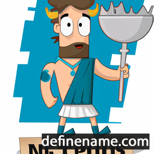 cartoon of the name Neptunus