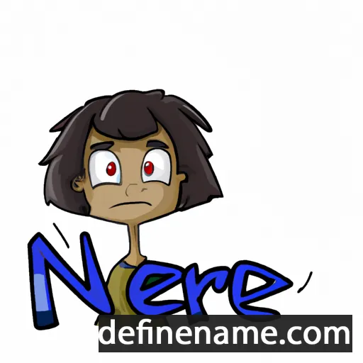 cartoon of the name Nere