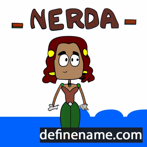 cartoon of the name Nereida