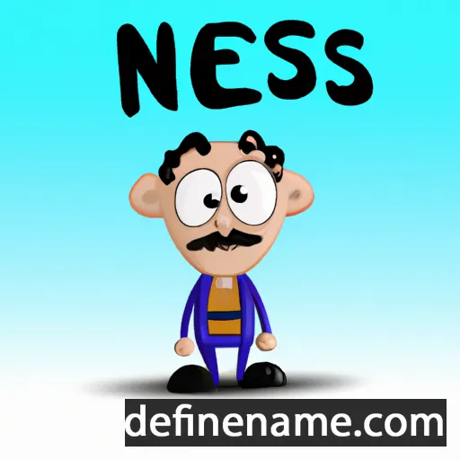 cartoon of the name Nerses