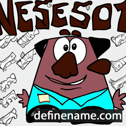 cartoon of the name Nestori