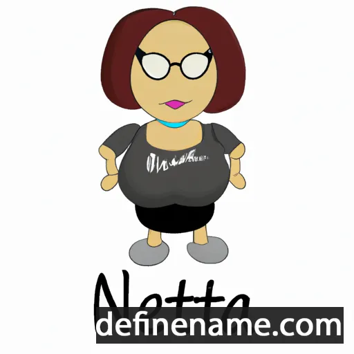 cartoon of the name Netta