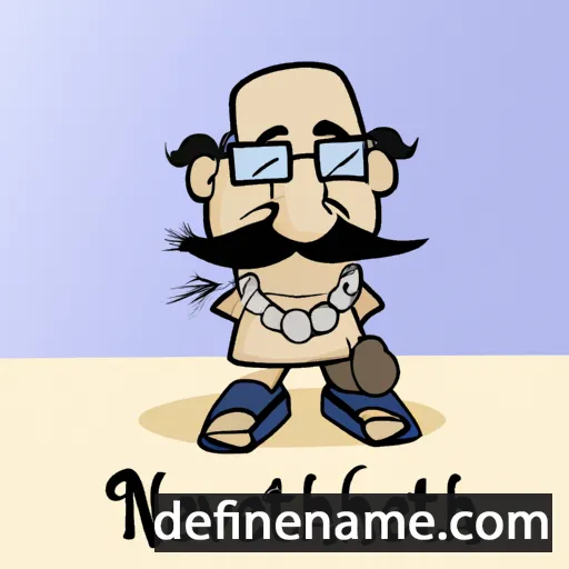 cartoon of the name Nevukhadnetztzar