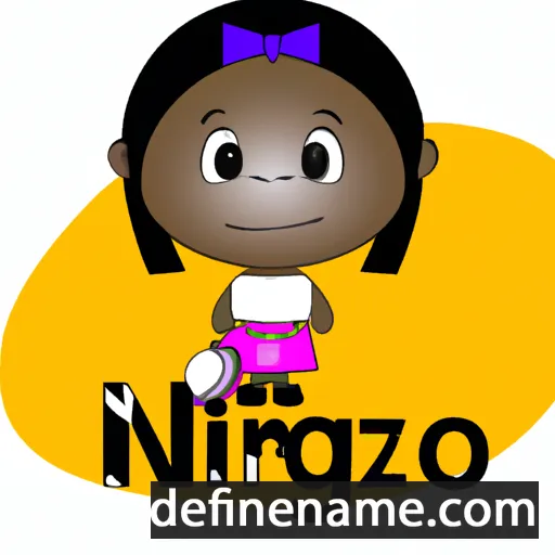 cartoon of the name Ngozi