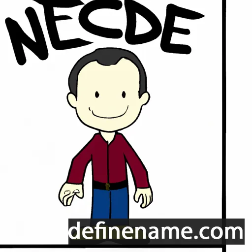 cartoon of the name Nicodème