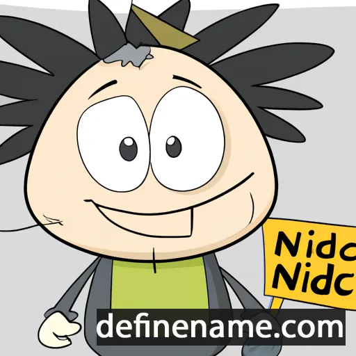 cartoon of the name Nicodemus