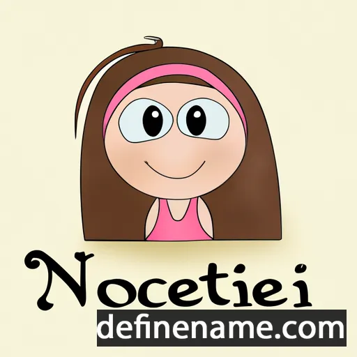 Nicoleta cartoon