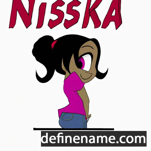 Nikisha cartoon