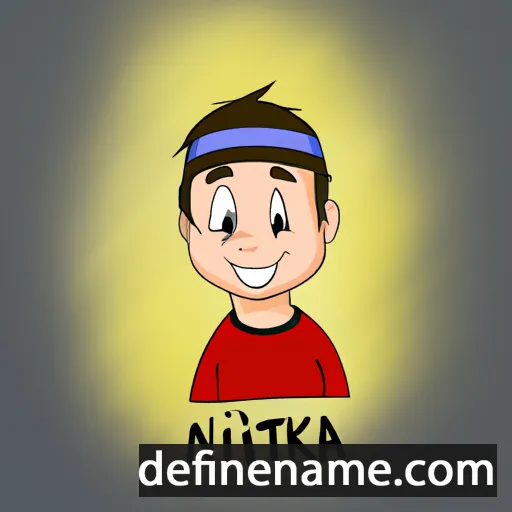 cartoon of the name Nikita