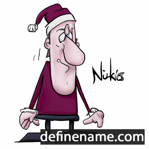 cartoon of the name Niklaus