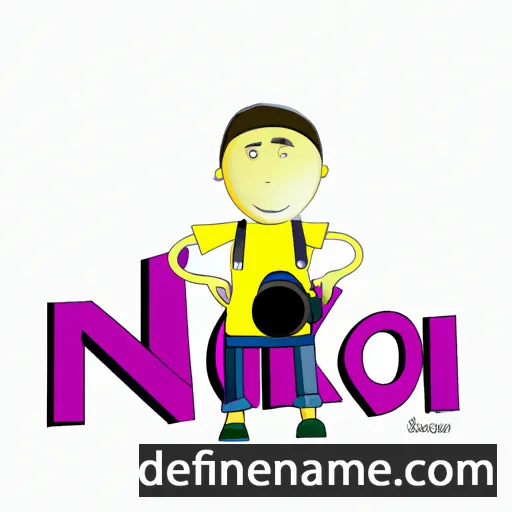 Nikon cartoon