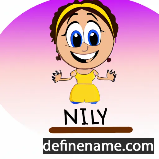 cartoon of the name Nilay