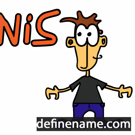 cartoon of the name Nils