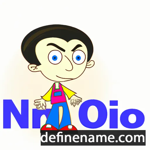 cartoon of the name Nino