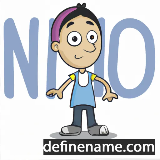 cartoon of the name Nino