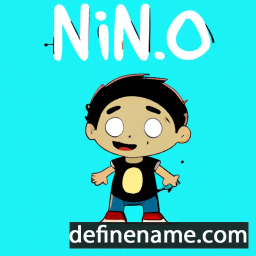 cartoon of the name Ninos