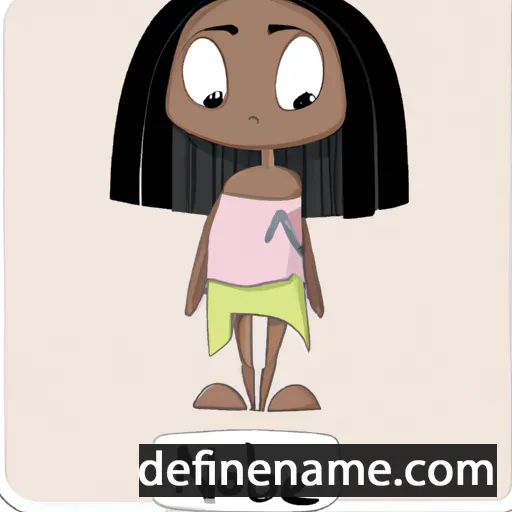 cartoon of the name Niobe