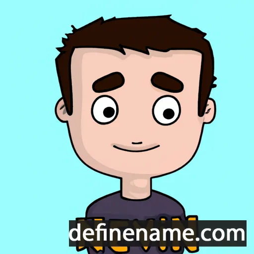 cartoon of the name Niven